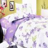 Blancho Bedding - [Blooming Wisteria] 100% Cotton 5PC Comforter Set (Full Size)