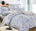 Lauren Damask 100% Cotton 3 Pcs Comforter Set